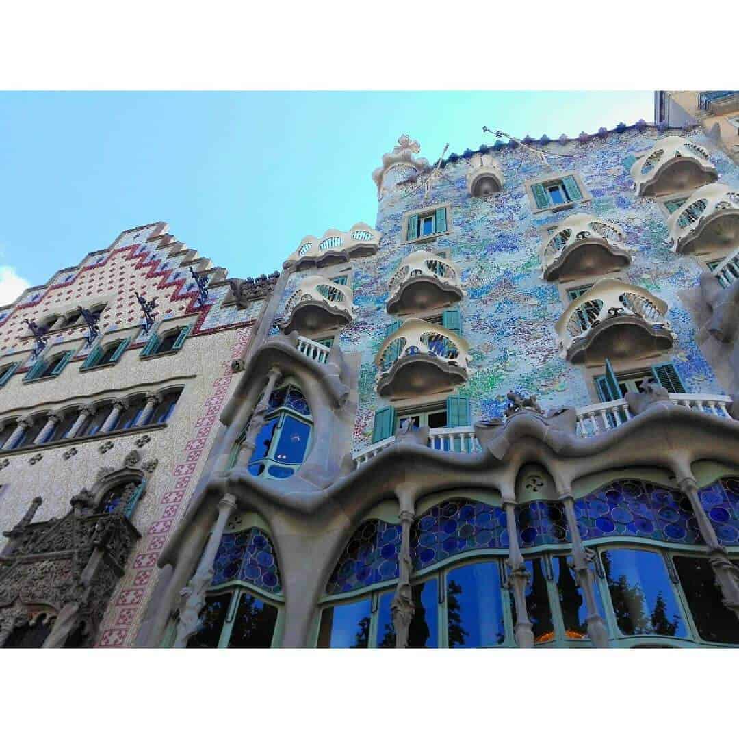 Casa Milá, obra de Gaudí en Barcelona