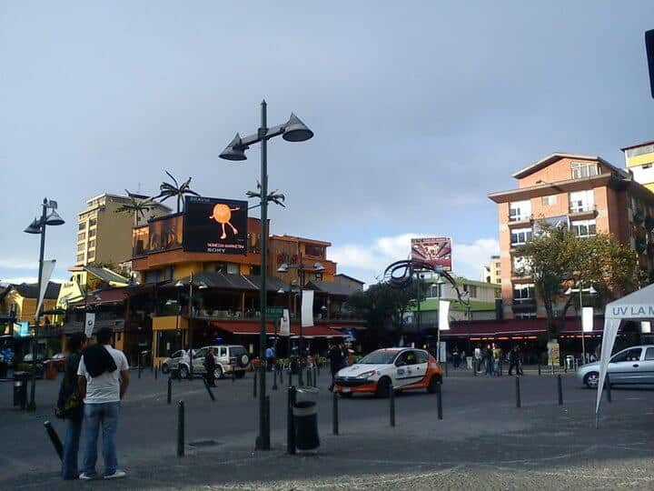 Plaza Foch, en Quito, Ecuador