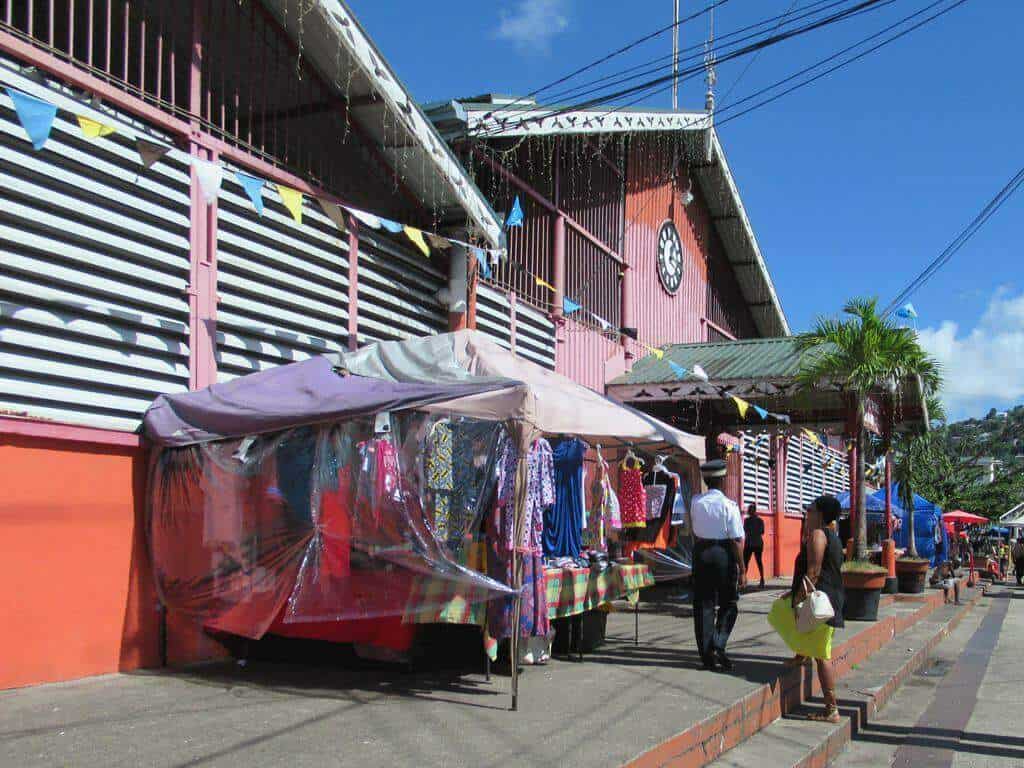 Mercado de Castries, Santa Lucía