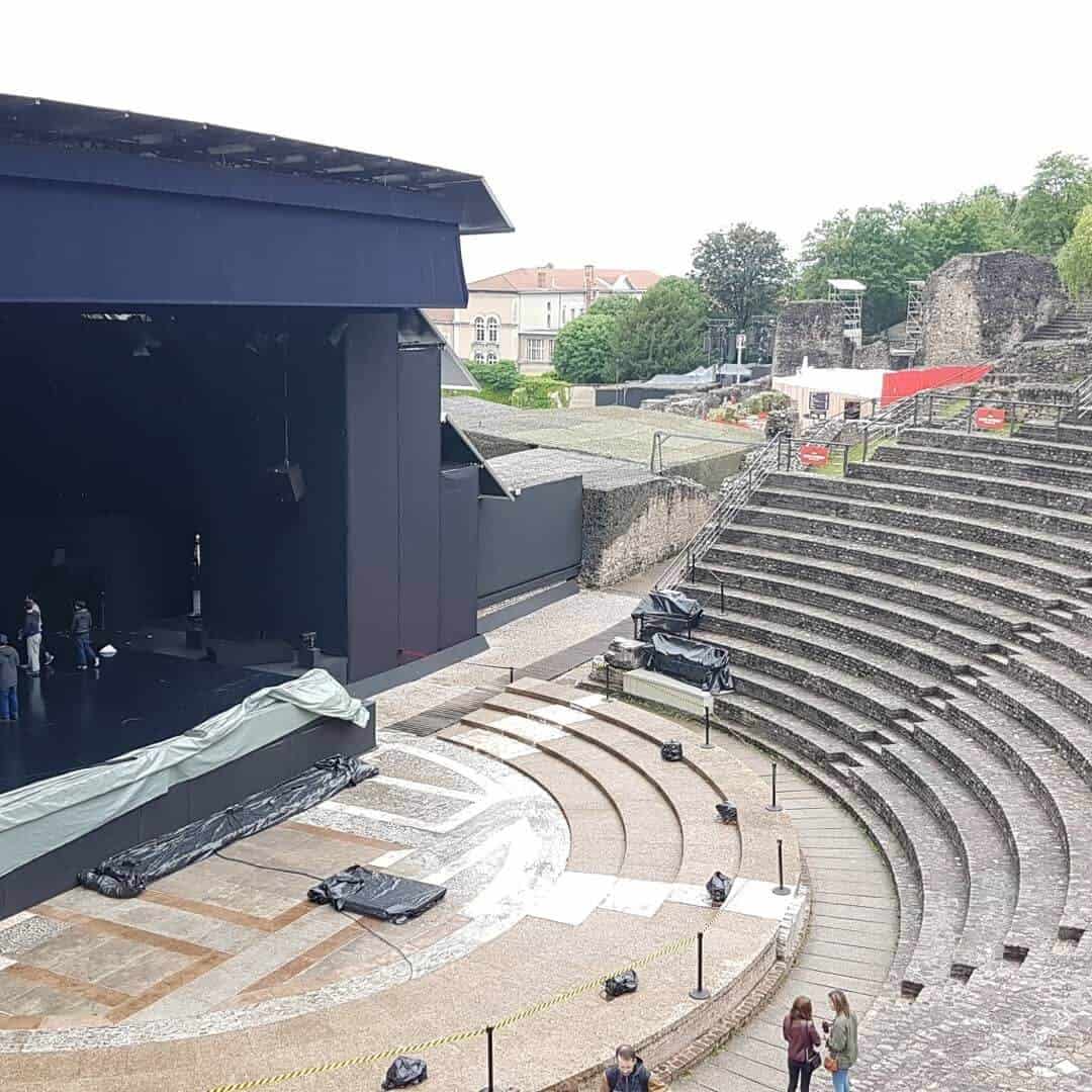 Teatro romano de Fourvière, en Lyon