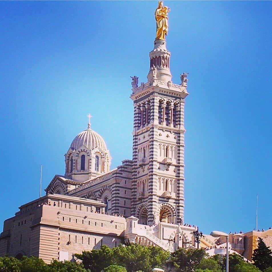 Basílica Notre-Dame de la Garde, en Marsella