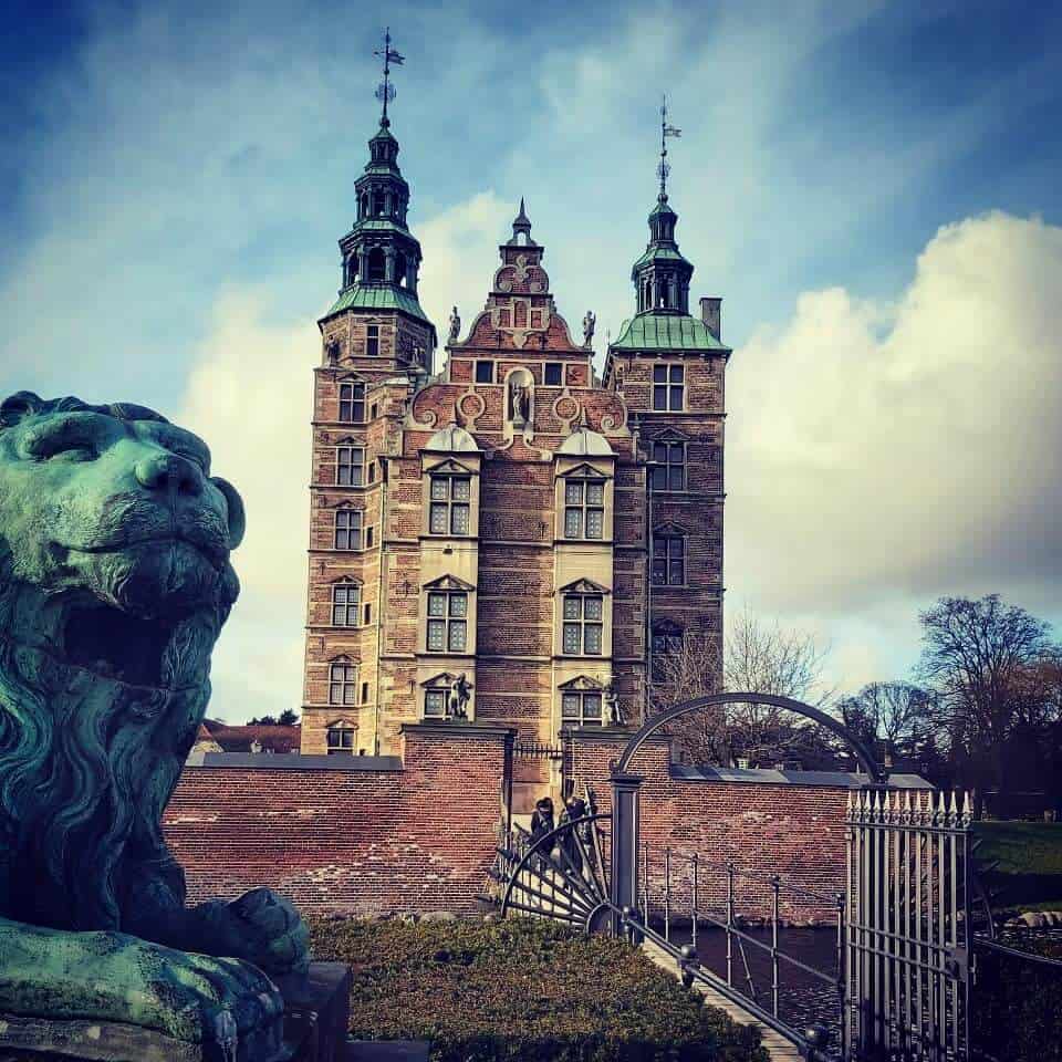El Castillo de Rosenborg , en Copenhague