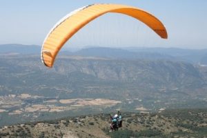 Parapente en Cuchi Corral
