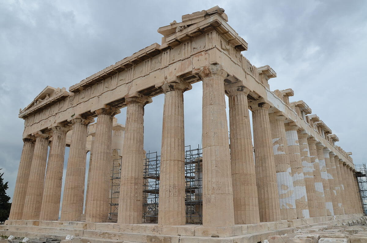 El Partenón, obra maestra de la Acrópolis de Atenas