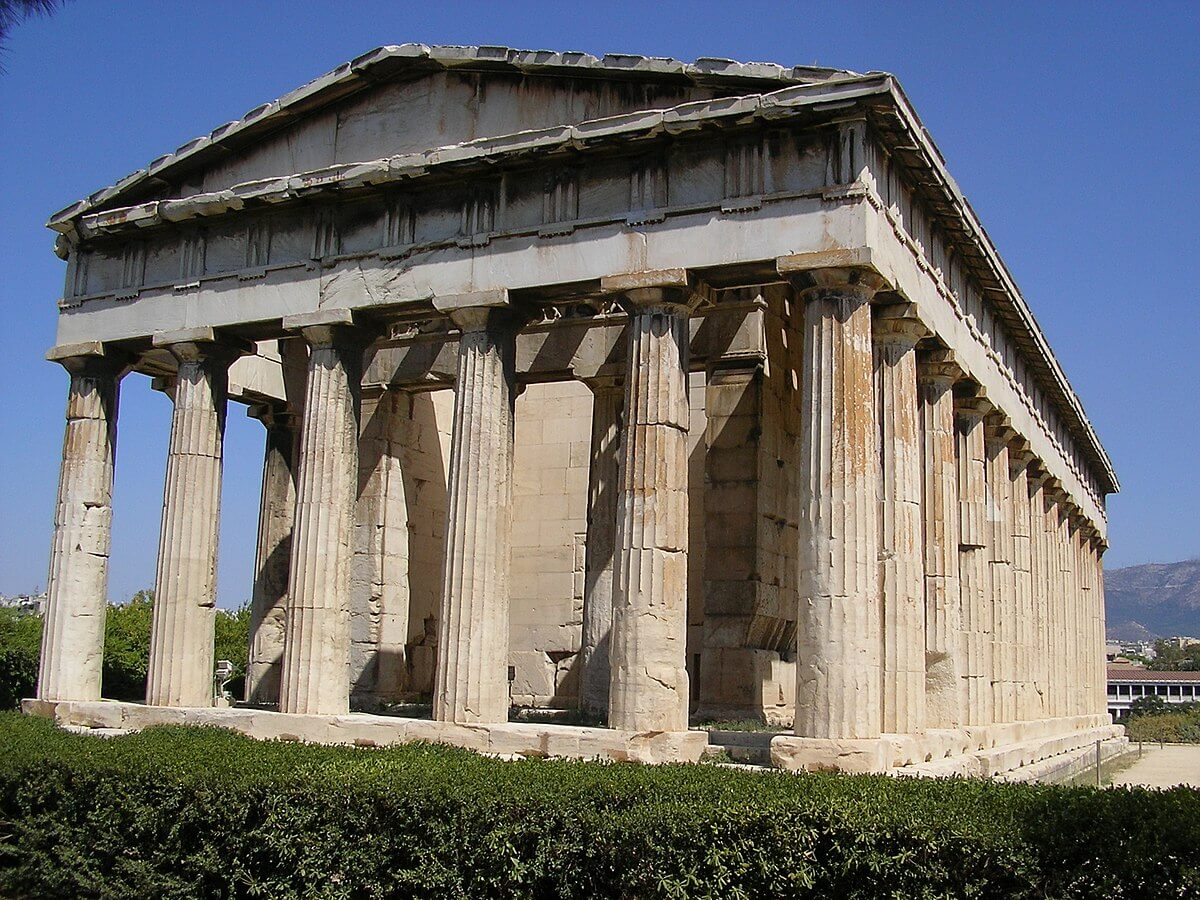 Guía del Ágora de Atenas: el Hefesteión