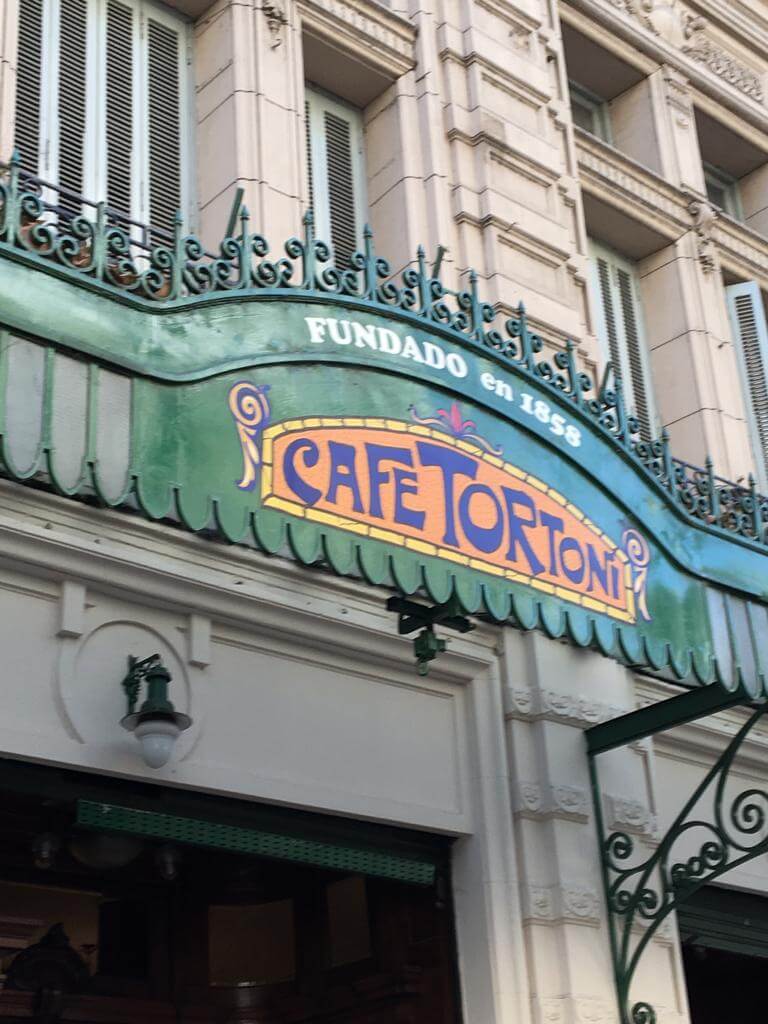 Café Tortoni, avenida de Mayo