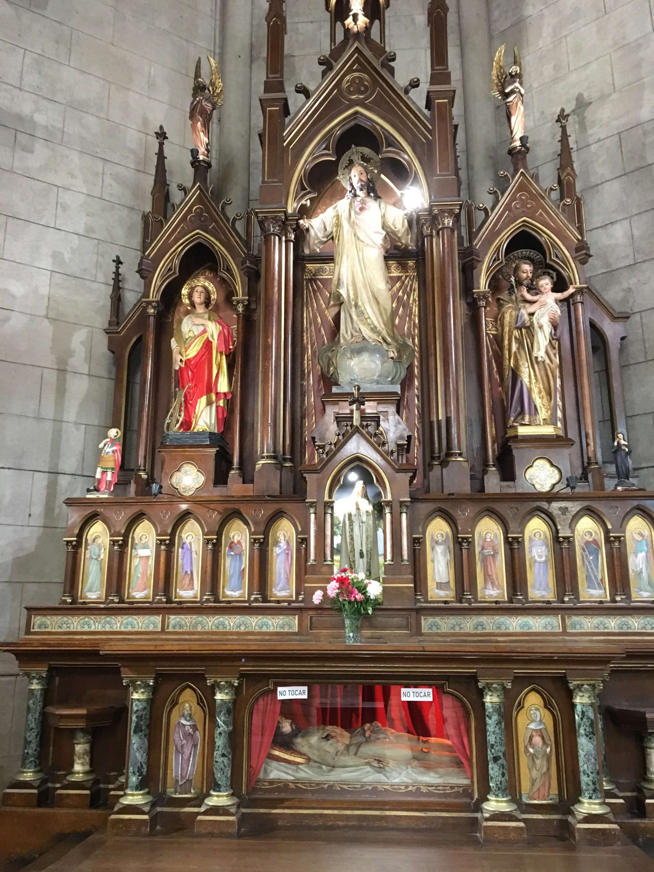 Altar del sagrado corazón, Catedral de Mar del Plata
