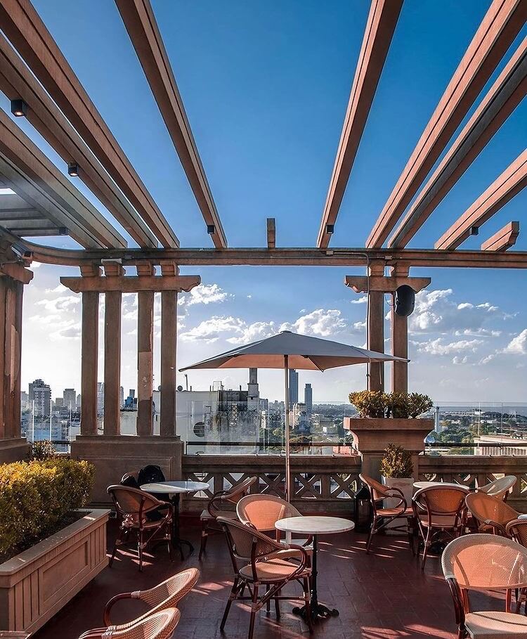 Alvear rooftop Bar: bares en terrazas en Buenos Aires