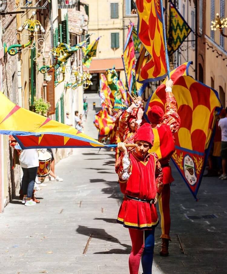 Palio de Siena: visitar la Toscana