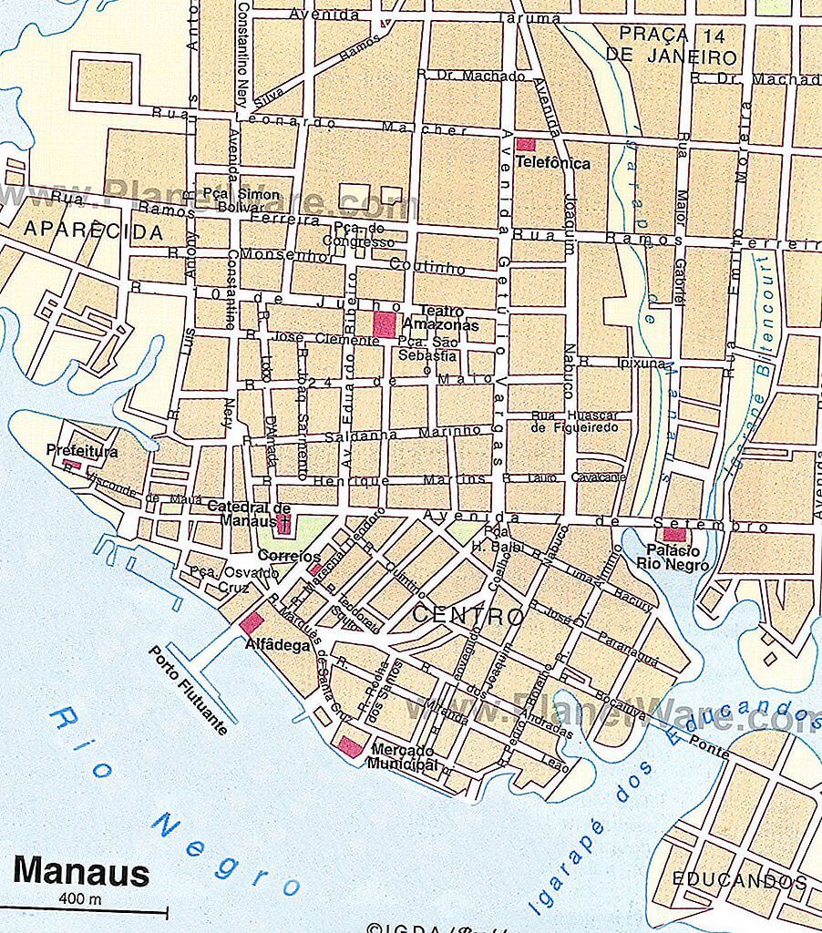Mapa de la ciudad