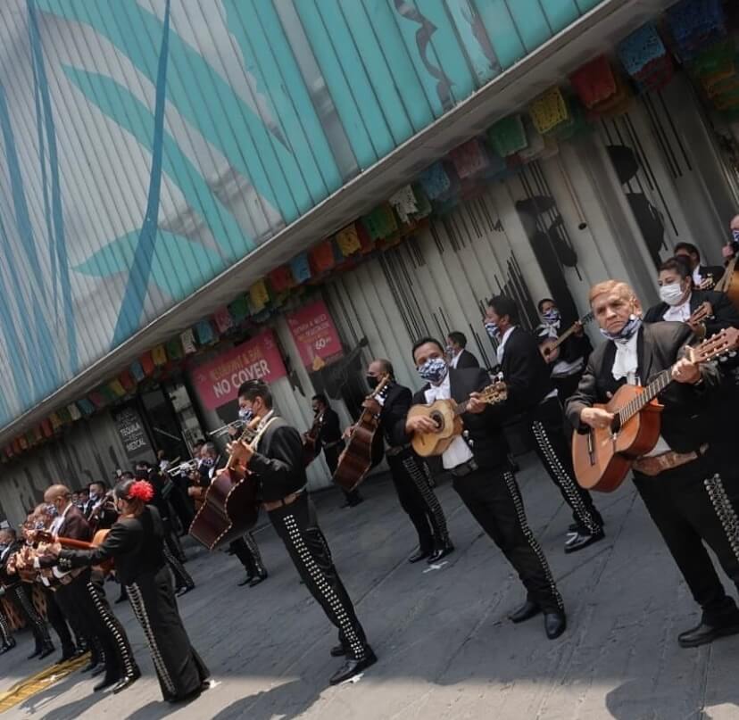 Mariachis en la Plaza Garibaldi