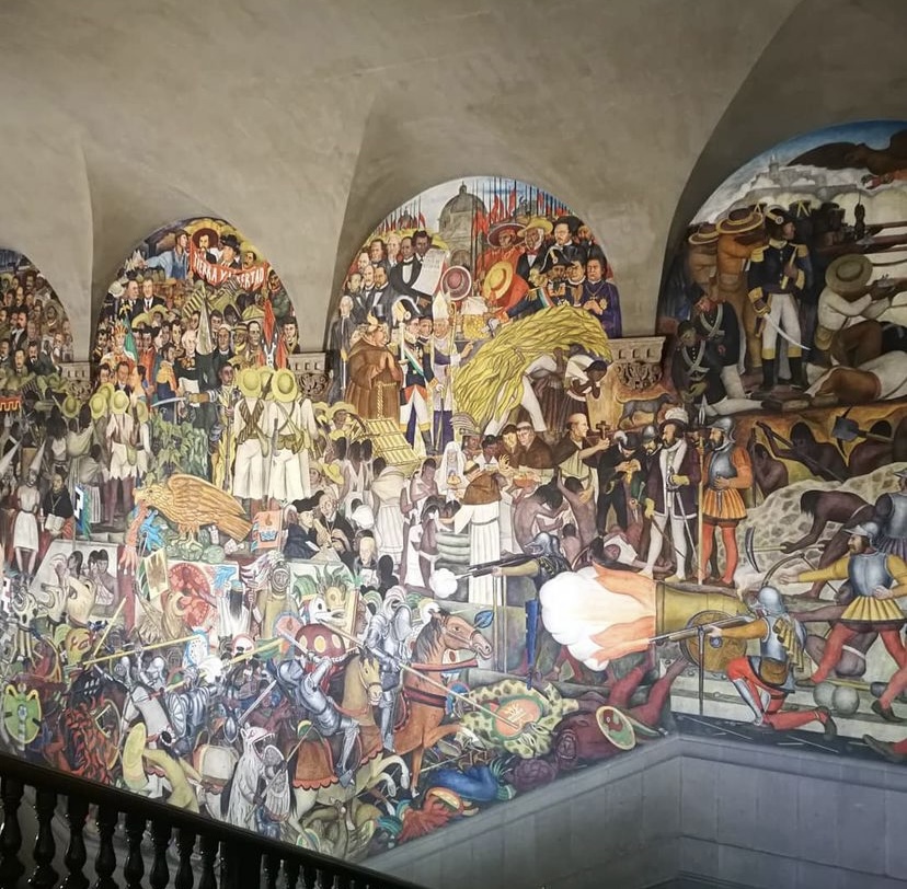 Qué ver en México: los murales de Diego Rivera en el Palacio Nacional