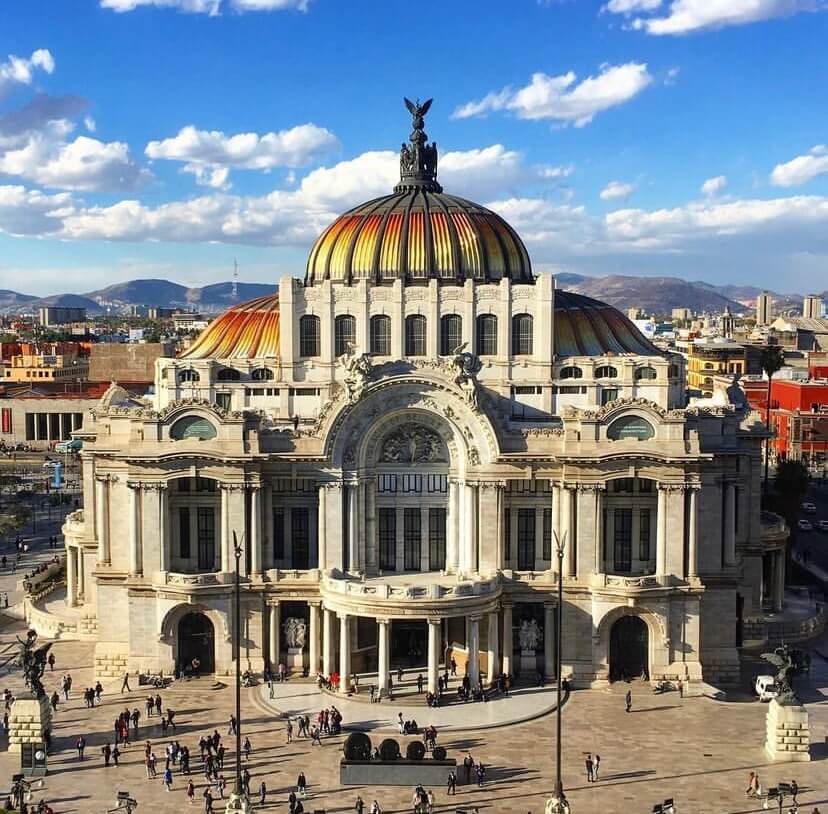 Qué ver en el casco histórico de México: Palacio de Bellas Artes