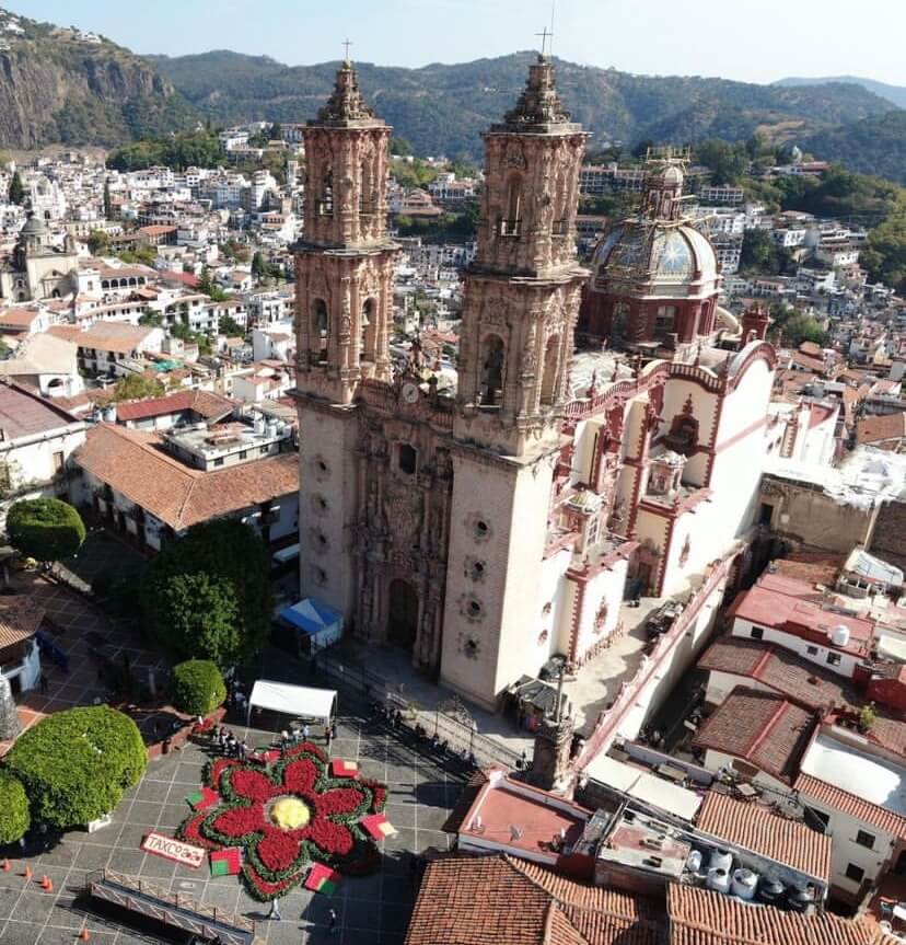 Qué ver en Taxco . Iglesia de Santa Prisca