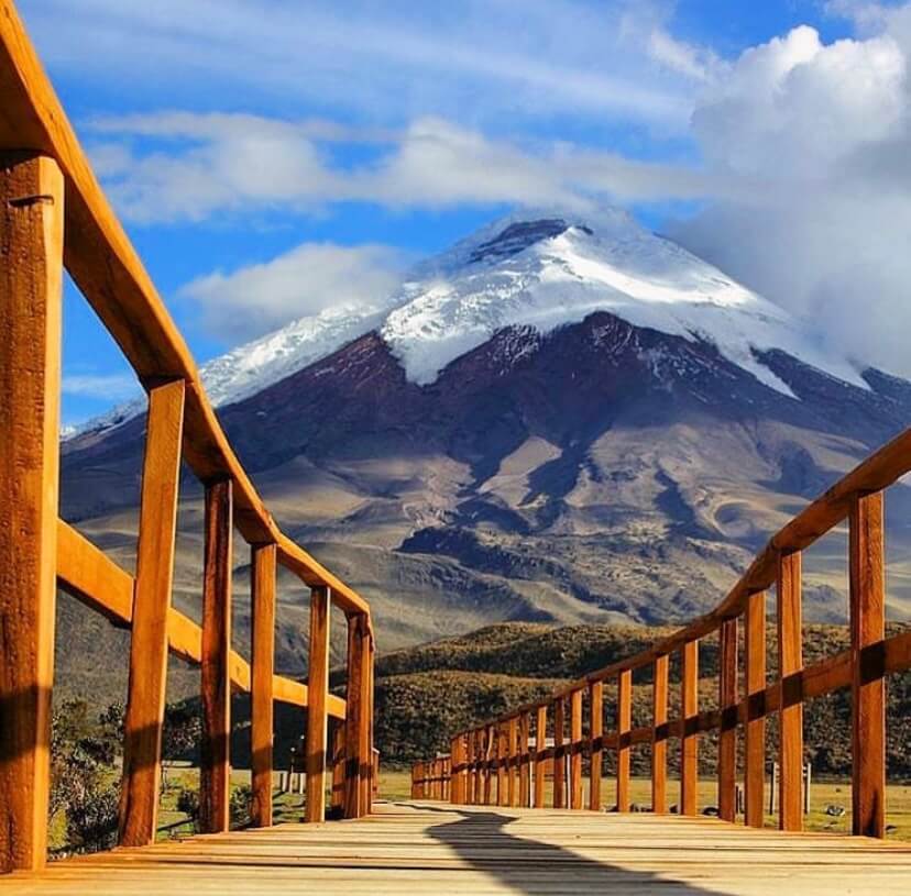 Volcán Cotopaxi, en Ecuador
