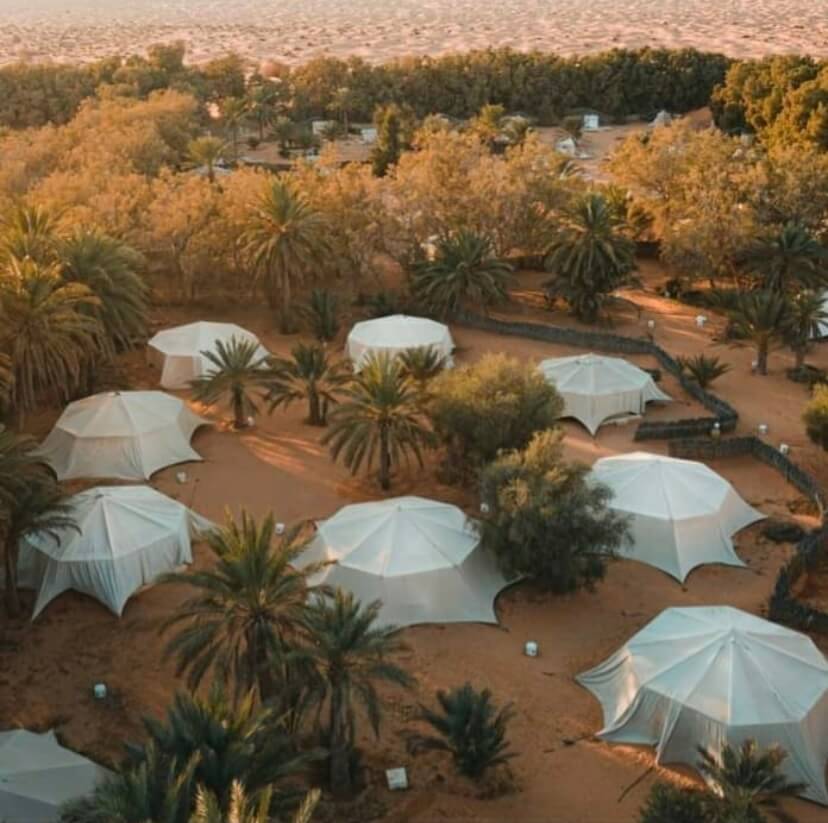 Hotel Pansy Ksar Guilane, campamento beduino
