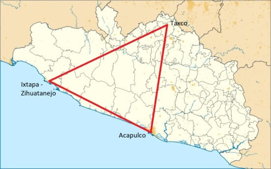 Triángulo del Sol en Guerrero, México