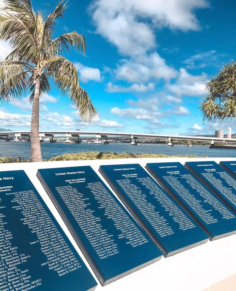 Oceanía: Hawaii, Memorial en Peral Harbour