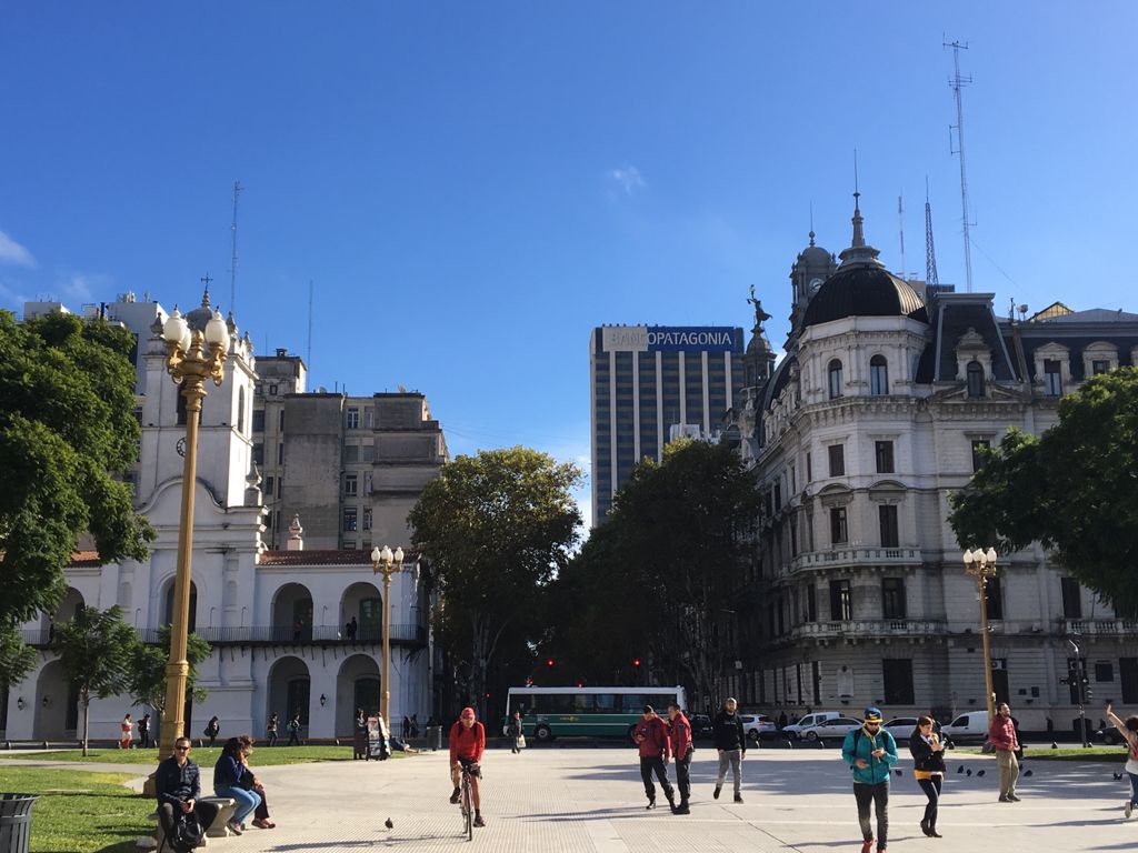 Plaza de Mayo en Buenos Aires