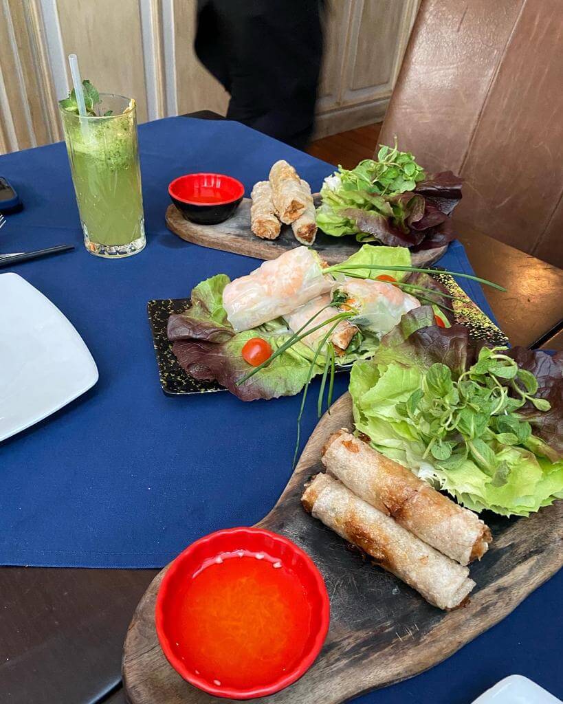 Le Viet Bistró, comida vietnamita en Lastarria