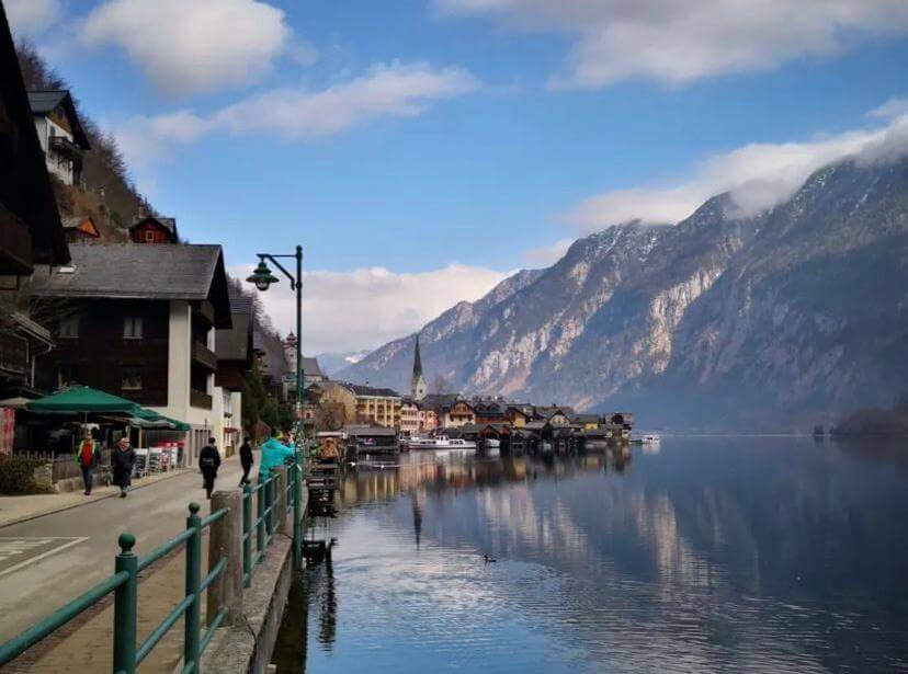 Hallstatt, en la ruta de Viena a Salzburgo