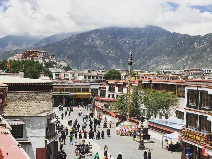 Lhasa, capital del Tíbet
