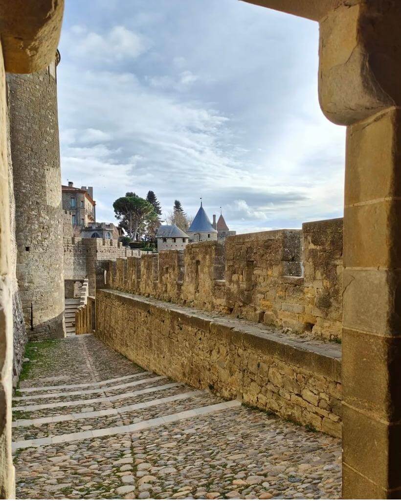 Carcassonne en el Sur de Francia