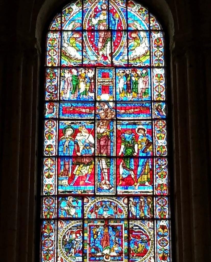 Poitiers: vitraux de la Catedral Saint Pierre