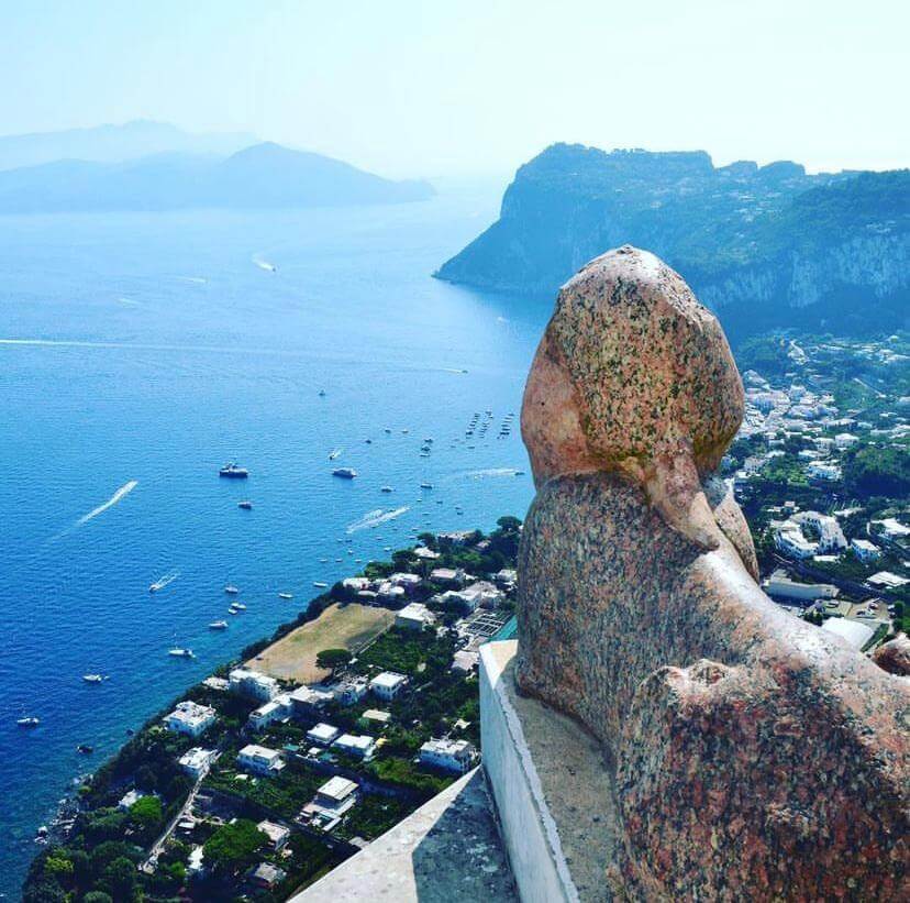 Vista desde la Villa Michele, Capri