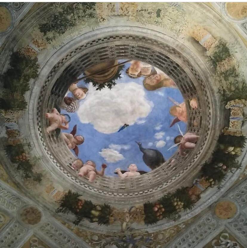 Qué hacer en Mantua: admirar la Cámara de los esposos del Palacio Ducal