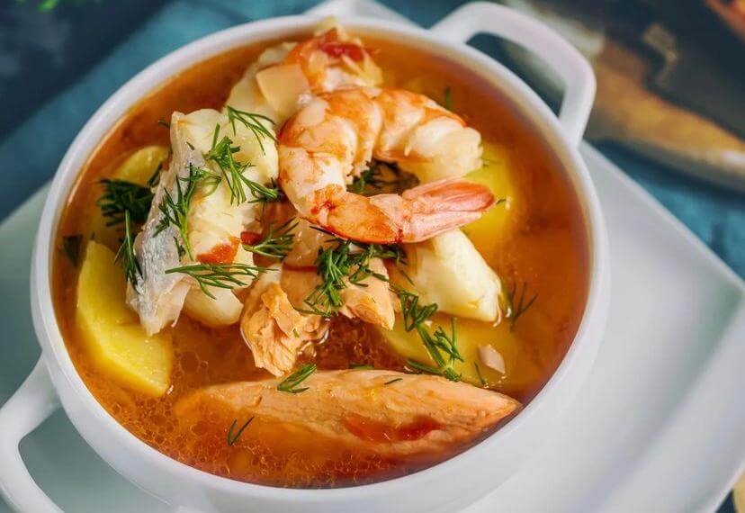 Gastronomía en la Costa Azul: sopa de pescado "Bouillabaisse"