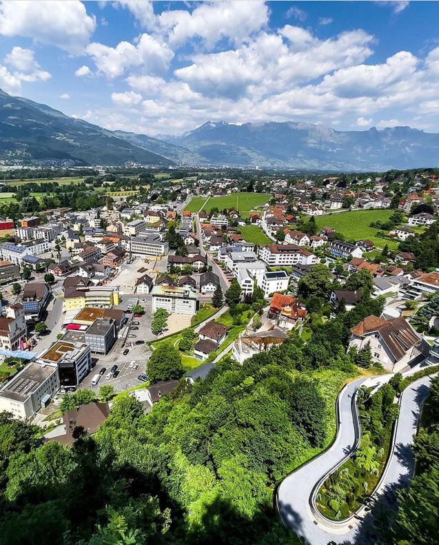 Liechtenstein, en los Alpes