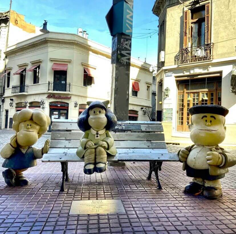 Mafalda en San Telmo