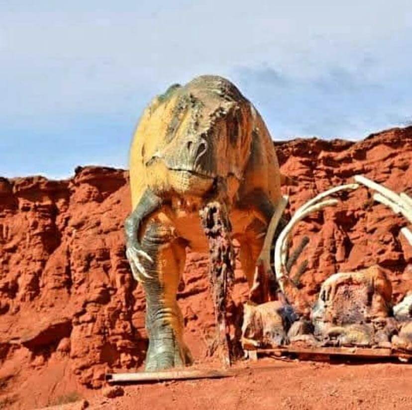 Parque de los Dinosaurios en Sanagasta