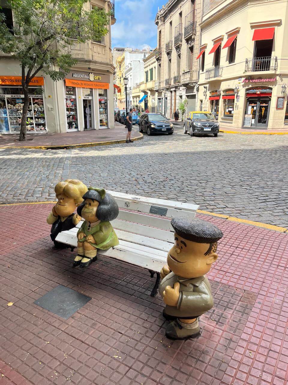 Mafalda en el Paseo de la Historieta de San Telmo