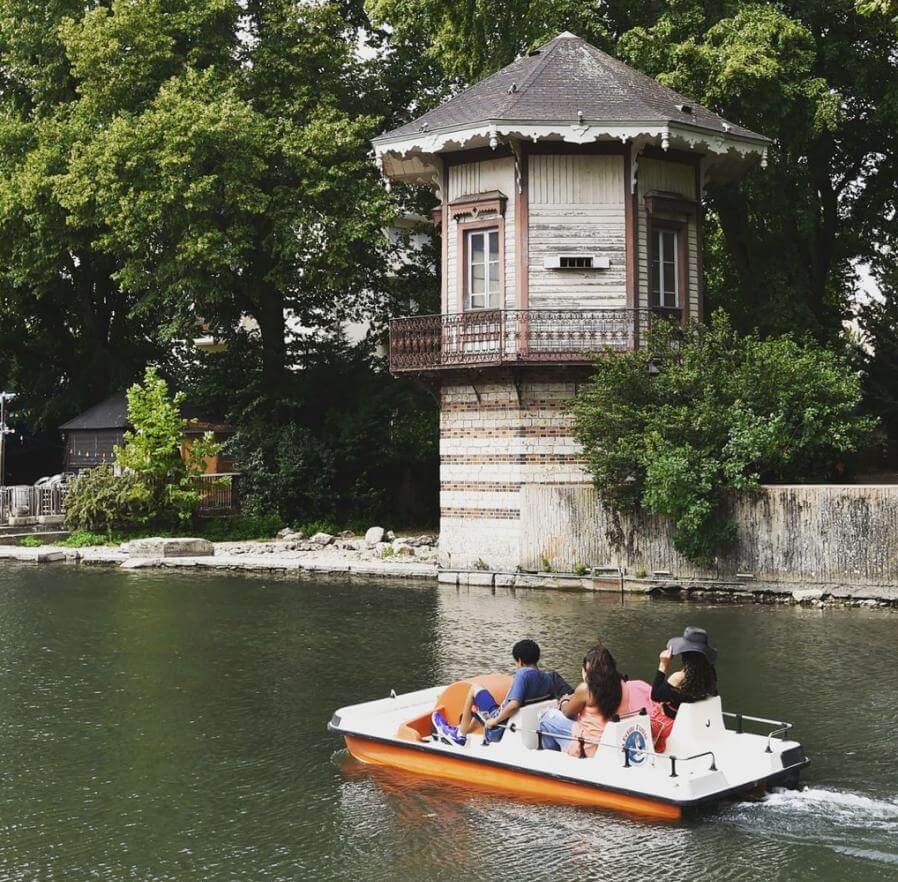 Paseo en barco por el río Eure