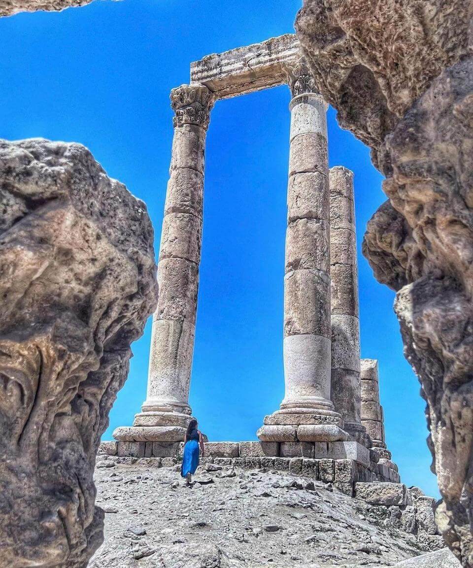 Ciudadela de Amman, capital de Jordania