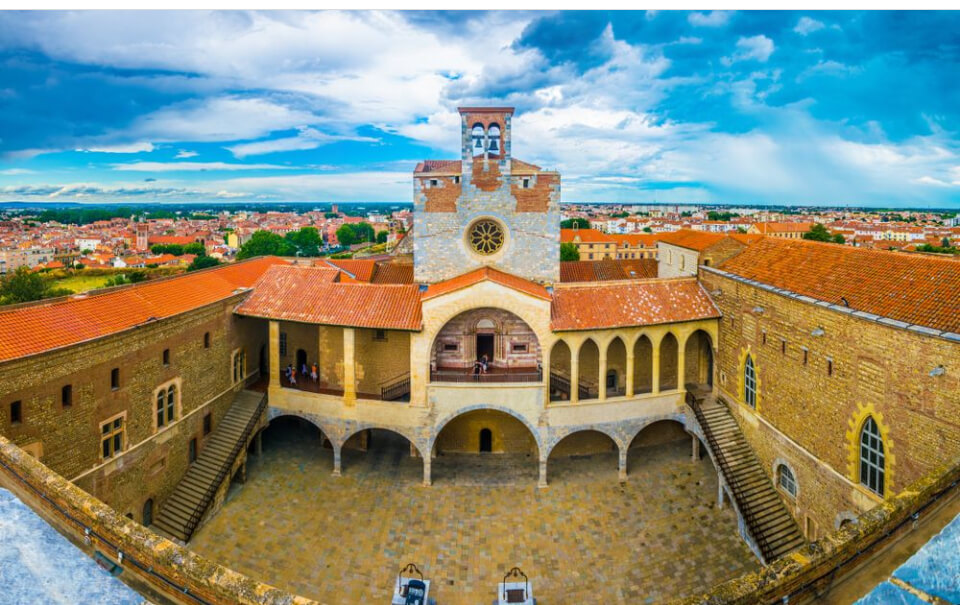 Palacio de los reyes de Mallorca, en Perpignan