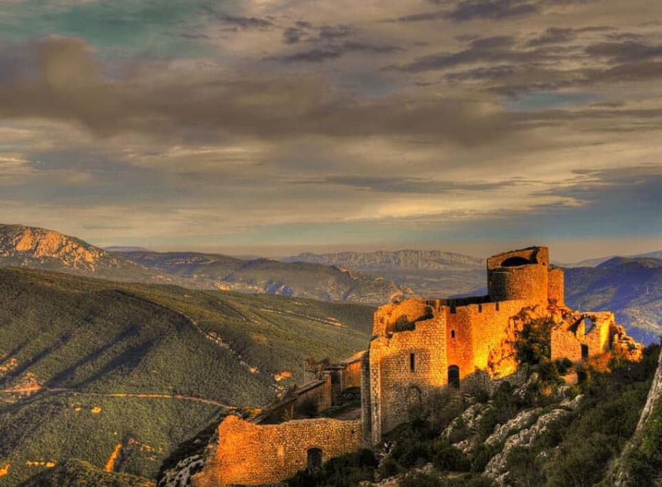 Ruta en coche por el sur de Francia: Castillo de Peyrepertuse