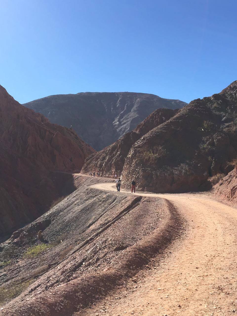 Camino de los Colorados en Purmamarca