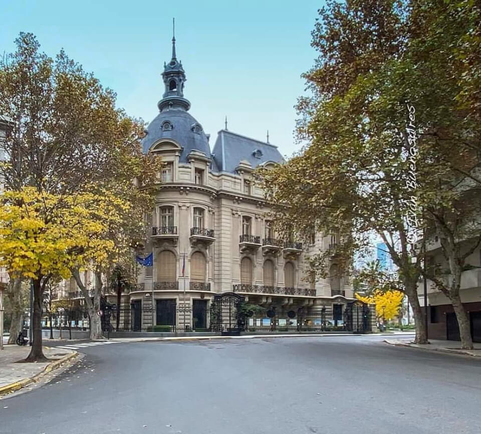 Palacio Ortiz-Basualdo, Embajada de Francia