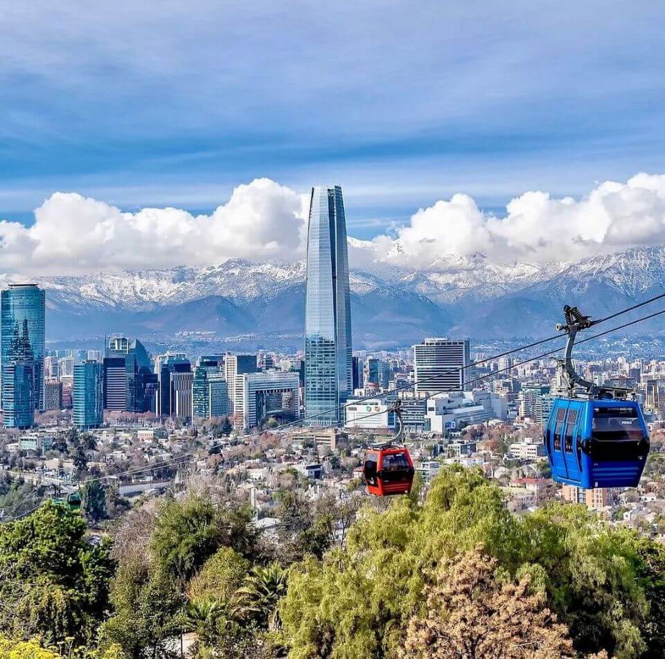 Invierno en Chile: Santiago