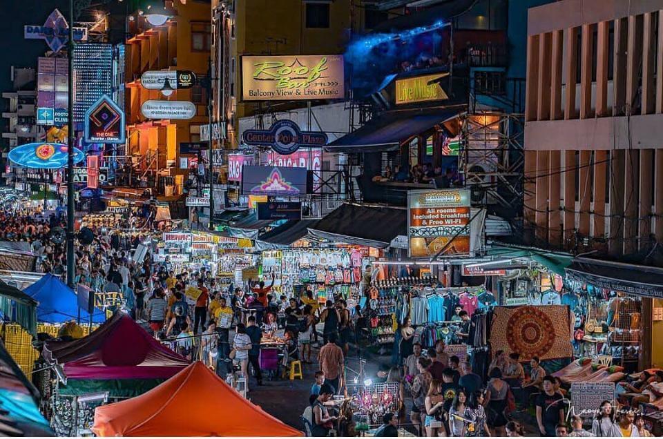 Calle Khao San Road, Bangkok