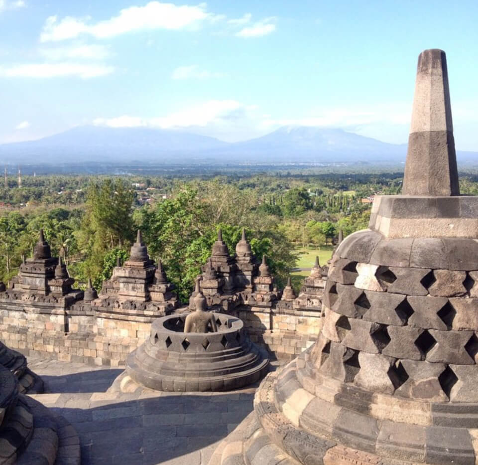 Templo de Borobudur, Java, Indonesia