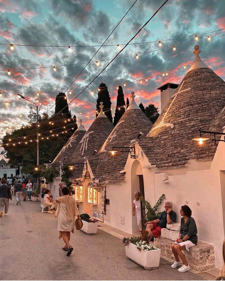 Alberobello, en la Puglia italiana