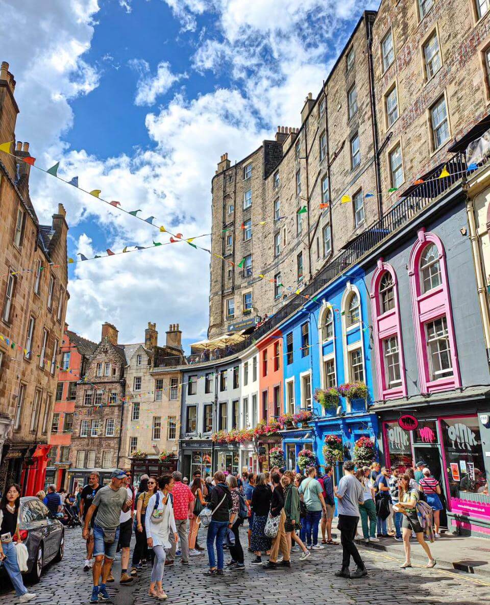 Royal Mile de Edimburgo, Escocia