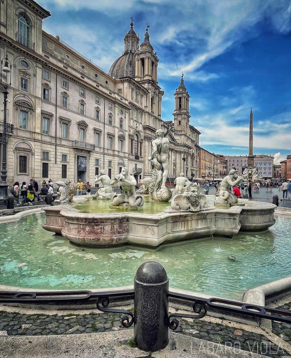 Plaza Navona, en Roma