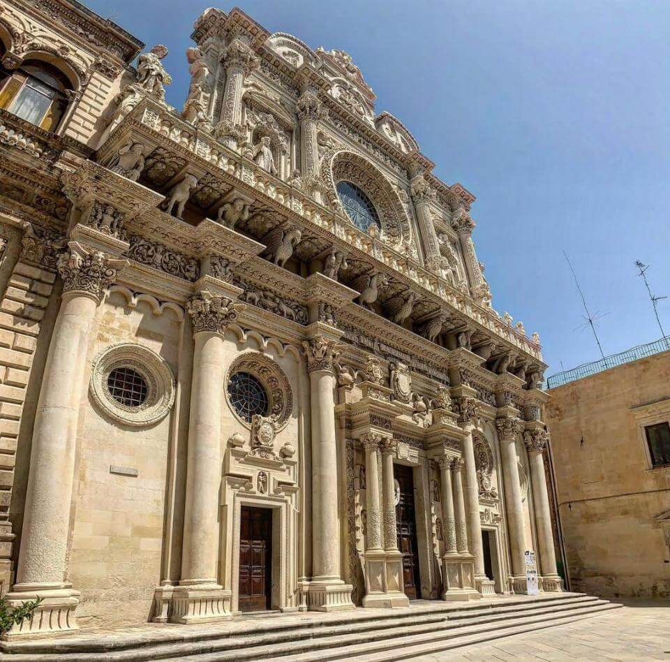 Basílica de Santa Croce, en Lecce