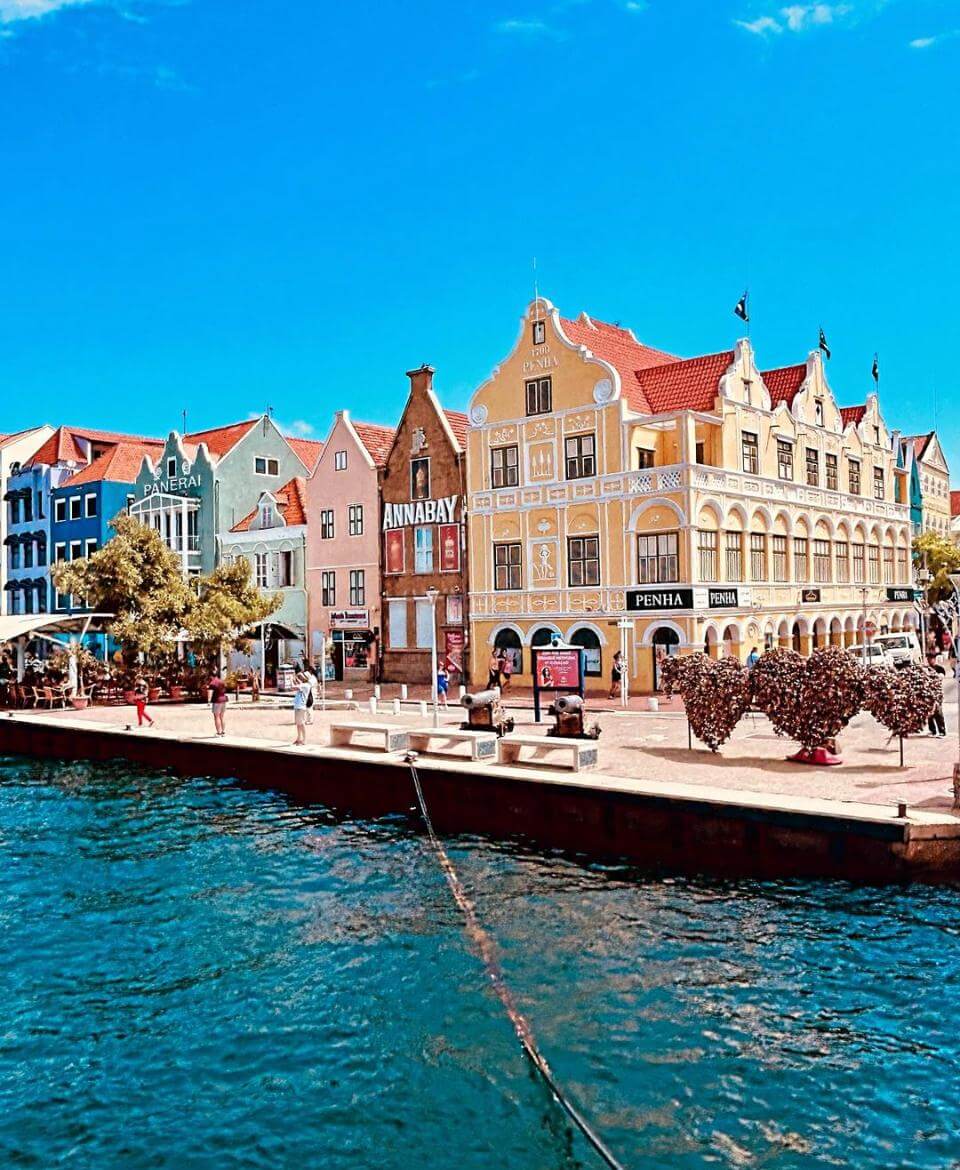 Las islas ABC: Willemstad, Curazao