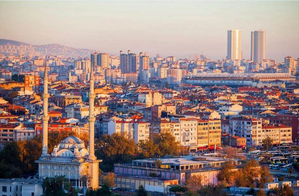 Lado asiático de Estambul, en Turquía